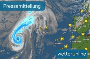 WetterOnline Meteorologische Dienstleistungen GmbH: Hurrikan Lorenzo nimmt Kurs auf Azoren - Große Schäden und gewaltige Sturmflut möglich