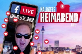 TELE 5: From Kalkofes Homestudio with Love: Oliver Kalkofes Heimabend live auf Facebook