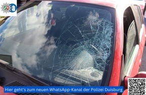 Polizei Duisburg: POL-DU: Alt-Homberg: Frontal-Zusammenstoß mit Auto - 11-jähriger Radfahrer schwer verletzt