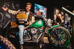 Medienmitteilung Harley-Davidson: Jack NBC gewinnt den Creators Custom Clash 2026