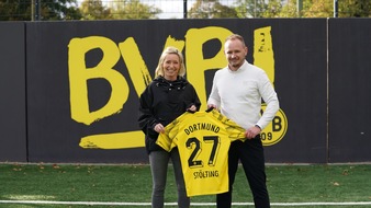Stölting Service Group: Stölting Reinigung & Service wird stolzer Partner der Fußballfrauen von Borussia Dortmund