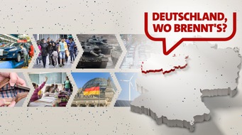 WDR Westdeutscher Rundfunk: „Deutschland, wo brennt´s?“: WDR Thementage zur Bundestagswahl