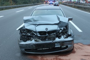 POL-PDKL: A6/Kaiserslautern, Vier Verletzte und hoher Sachschaden bei sieben Verkehrsunfällen