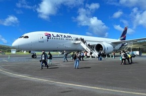 LATAM Airlines: LATAM nimmt Flugbetrieb auf die Osterinsel wieder auf