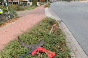 Polizeiinspektion Rotenburg: POL-ROW: ++ Unfallflucht in der Bahnhofstraße - Polizei sucht Zeugen ++