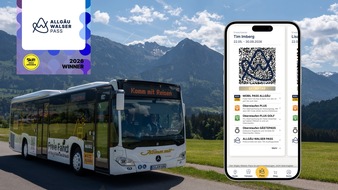 Allg&auml;u GmbH: Allg&auml;u-Walser-Pass gewinnt internationalen Skift IDEA Award 2026 sticht aus 490 weltweiten Bewerbungen hervor.