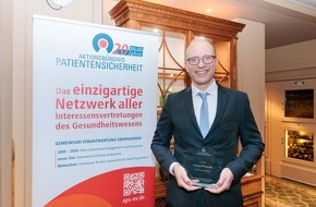 DRF Luftrettung: DRF Luftrettung erhält Deutschen Preis für Patientensicherheit / Neue Art der Risikobewertung in der Medizin
