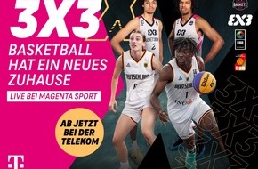 Deutsche Telekom AG: Telekom wird neue Heimat des 3x3-Basketballs in Deutschland