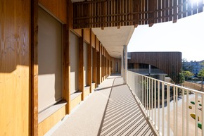 Medienmitteilung: Lernen im richtigen Licht - Griesser Sonnenschutz für den Schulkomplex Hypatie in Montpellier