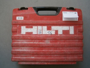 POL-WHV: Leere Werkzeugkoffer aufgefunden- Eigentümer gesucht!