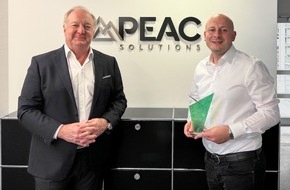 PEAC Solutions: Leasingspezialist PEAC Solutions erhält Auszeichnung auf dem Sustainable Finance Summit