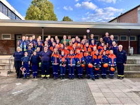 FW Hünxe: 24-Stunden-Dienst der Jugendfeuerwehr Hünxe - Ein Tag voller Einsätze und Kreativität