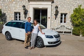 Prominente Schauspieler testen SKODA Yeti Monte Carlo und Octavia L&amp;K (FOTO)