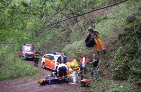 Polizei Düren: POL-DN: Kletterer vom Felsen abgestürzt