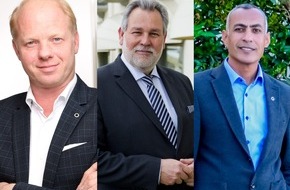 H World International: Deutsche Hospitality ernennt drei neue F&uuml;hrungspositionen