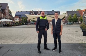 Polizeiinspektion Emsland/Grafschaft Bentheim: POL-EL: S&ouml;gel - Polizei und Ordnungsamt zeigen seit Freitag gemeinsam Pr&auml;senz im Ortskern