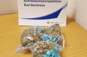 Bundespolizeiinspektion Bad Bentheim: BPOL-BadBentheim: 165 Gramm Marihuana geschmuggelt und unter Drogeneinfluss Auto gefahren