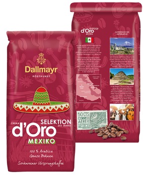Viva México! Dallmayr Crema d&#039;Oro Selektion des Jahres 2020