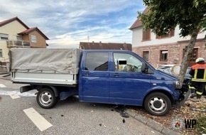 Polizeiinspektion Kusel und Polizeiwache Schönenberg-Kübelberg: POL-PIKUS: Eine Leichtverletzte bei Unfall im Gegenverkehr
