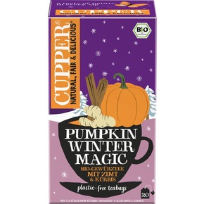 Presseinfo: Neue Cupper Teas Limited Edition: Pumpkin Winter Magic