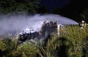 Polizeidirektion Mayen: POL-PDMY: Brand von Strohballen