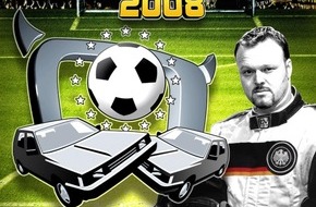 ProSieben: +++ Bitte beachten Sie die Sperrfrist für Online und Radio: Dienstag, 1. April 2008, 23.15 Uhr +++ EM im eigenen Land: Stefan Raab veranstaltet Autoball Europameisterschaft auf ProSieben