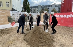 BPD Immobilienentwicklung GmbH: Spatenstich für „HERTHAS DUETT“ in Berlin: BPD entwickelt neues Wohnprojekt mit 34 Eigentumswohnungen in direkter Nähe zum Prenzlauer Berg