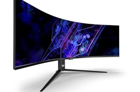 Acer Computer GmbH: Acer erweitert sein Gaming-Portfolio mit neuen Curved OLED- und Mini-LED-Predator-Monitoren und innovativen Gaming-Routern