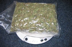 Polizeiinspektion Nienburg / Schaumburg: POL-NI: Marihuana im Wert von 2500 Euro sichergestellt - Bild im Download -