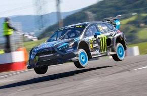 Ford-Werke GmbH: Andreas Bakkerud schreibt im Ford Focus RS RX RallyCross-Geschichte
