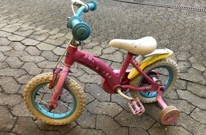 Polizeidirektion Wittlich: POL-PDWIL: Kinderfahrrad am Dreimühlen-Wasserfall, Nohn