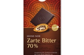 GEPA mbH: Stiftung Warentest: "Gut" für "Grand Noir Zarte Bitter 70%"