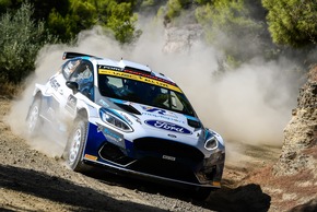 Starkes Ergebnis für die Rallye-Fiesta von M-Sport Ford bei der Akropolis-Rallye Griechenland