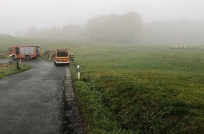 Feuerwehr Sprockhövel: FW-EN: Drei kleinere Einsätze am Wochenende