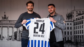 HERTHA BSC GmbH & Co. KGaA  : Nemanja Radonjic wird ein Blau-Weißer