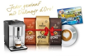 Alois Dallmayr Kaffee oHG: Viva Crema – das beliebte Dallmayr d'Oro Gewinnspiel ist zurück!