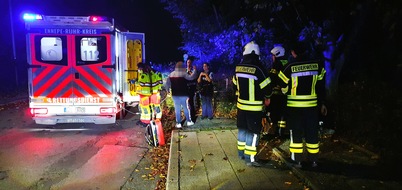 Feuerwehr Sprockhövel: FW-EN: Drei Brände am Samstagabend - eine Person schwer verletzt - Passant rettet wohlmöglich Leben des Verletzten