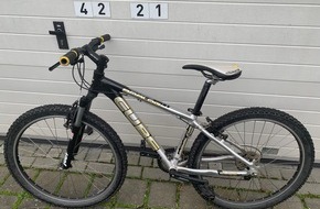 Polizei Gütersloh: POL-GT: Mountainbike sichergestellt - Eigentümer gesucht