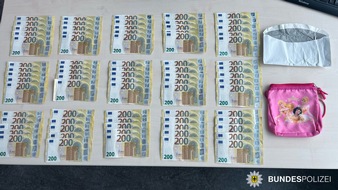 Bundespolizeidirektion München: Bundespolizeidirektion München: 15.000 Euro im ICE gefunden / Eigentümerin meldete sich bei Bundespolizei