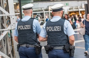 Bundespolizeiinspektion Frankfurt/Main: BPOL-F: 4 Promille am Dienstagabend - Bundespolizei nimmt Mann in Gewahrsam