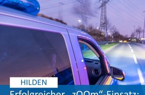 Polizei Mettmann: POL-ME: Erfolgreicher "zOOm"-Einsatz in Hilden - Polizei nimmt Diebinnen fest - Hilden - 2403117