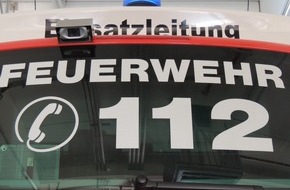 Feuerwehr Dorsten: FW-Dorsten: Sturmtief Thomas zog über das Dorstener Stadtgebiet und sorgt für ein erhöhtes Einsatzaufkommen. Größere Schäden bleiben jedoch aus.