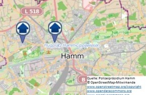 Polizeipräsidium Hamm: POL-HAM: Wohnungseinbruchsradar für die Woche vom 22.07.-  28.07.2019