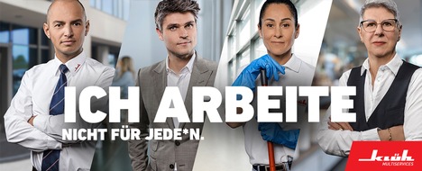 Klüh Service Management GmbH: Employer Branding / Klüh verdeutlicht mit neuer Kampagne seine Attraktivität als Arbeitgeber