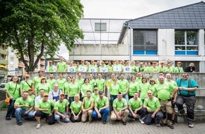 AbbVie Deutschland GmbH & Co. KG: Helfende Hände: AbbVie-Mitarbeiter packen an