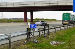 Autobahnpolizeiinspektion: API-TH: Resümee einer Woche Blitzen
