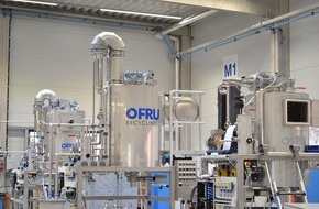 OFRU Recycling GmbH & Co. KG: OFRU Lösemittel-Recyclinganlagen fit für Industrie 4.0 / Deutscher Technologieführer von Aufbereitungsanlagen zum Lösemittel-Recycling setzt modernste Produktionsstandards um