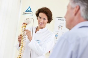 TÜV Rheinland AG: Muskel- und Skeletterkrankungen auf Platz zwei der häufigsten Ursachen für Arbeitsunfähigkeit in Deutschland