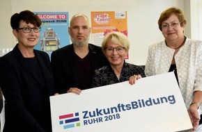 Initiativkreis Ruhr GmbH: Ruhrgebiet soll innovativste Bildungs- und Wissensregion Deutschlands werden