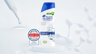 Procter & Gamble Germany GmbH & Co Operations oHG: Sehr gute Hautverträglichkeit bestätigt: Head & Shoulders Classic Clean erhält Dermatest® Garantie Siegel